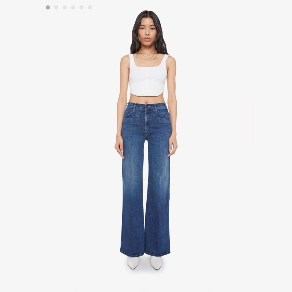 MOTHER The Hustler Roller Sneak in Heirloom Wash